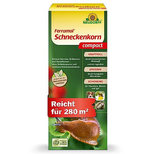 Neudorff Pflanzenstärkungsmittel Ferramol Schneckenkorn compact 700g günstig online kaufen