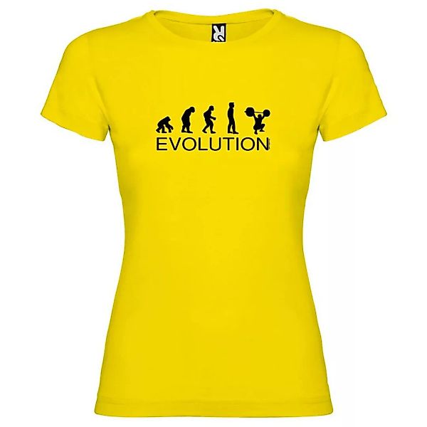 Kruskis Evolution Train Kurzärmeliges T-shirt 2XL Yellow günstig online kaufen