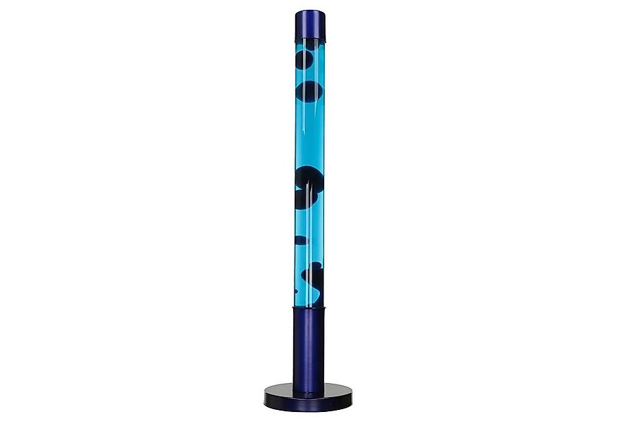 Licht-Erlebnisse Lavalampe ALAN, XXL Retro Lampe Blau Zylinder Stehleuchte günstig online kaufen