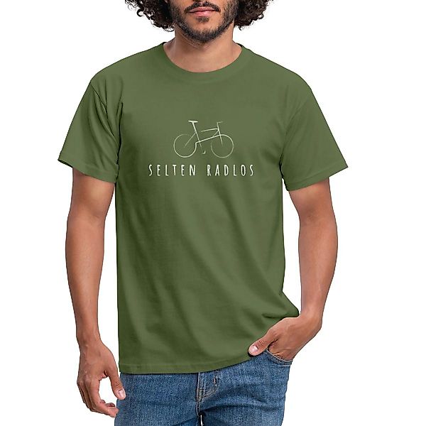 Spreadshirt T-Shirt Fahrrad Geschenk Selten Radlos günstig online kaufen