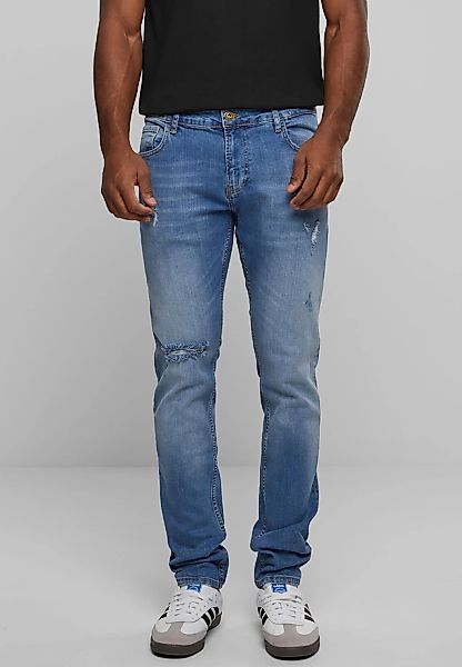 2Y Studios Bequeme Jeans "2Y Studios Herren 2Y Destroyed Slim Fit Jeans" günstig online kaufen