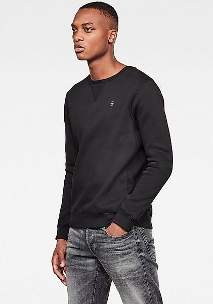 G-STAR Sweatshirt Premium Core Pacior Sweat mit Ripp-Seiteneinsätzen günstig online kaufen