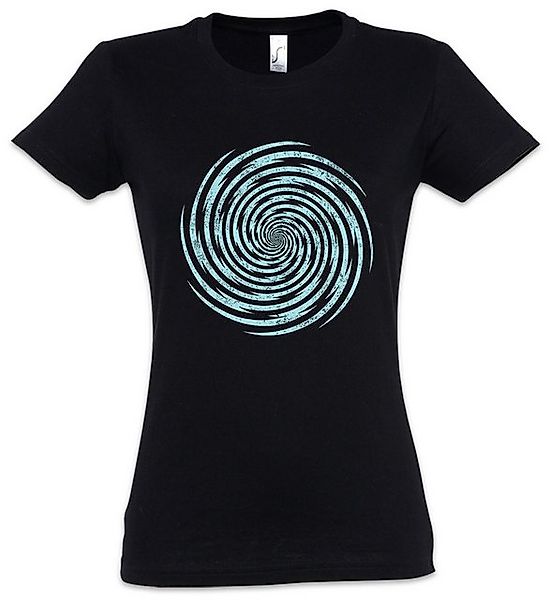 Urban Backwoods Print-Shirt Spiral Lightning Damen T-Shirt Spirale Hypnose günstig online kaufen