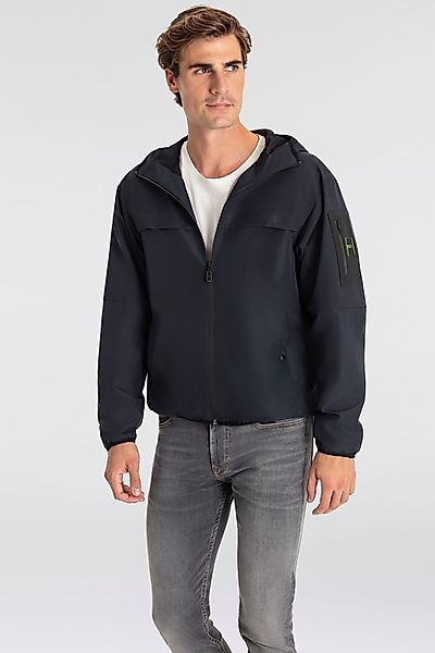 BOSS GREEN Windbreaker "J Farrier" mit Kapuze mit Markenlabel günstig online kaufen