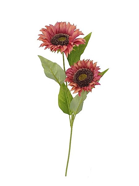Kunstblume Sonnenblumenblüte mit 2 Blüten, 2474U, günstig online kaufen