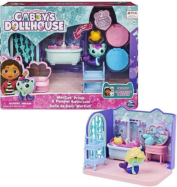 Spin Master Spielwelt Gabby's Dollhouse – Deluxe Room – MerCat's Badezimmer günstig online kaufen