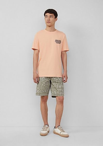 s.Oliver Bermudas Detroit: Bermuda im Relaxed Fit und All-over-Print günstig online kaufen