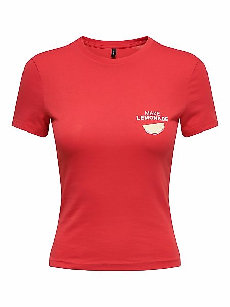 ONLY T-Shirt "ONLVIVVI S/S TEE BOX JRS" Baumwolle, Rundhals günstig online kaufen