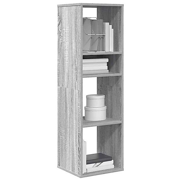 vidaXL Bücherregal Bücherregal Grau Sonoma 34x31x112 cm Holzwerkstoff günstig online kaufen