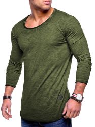 behype Langarmshirt Dust L/S mit weitem günstig online kaufen