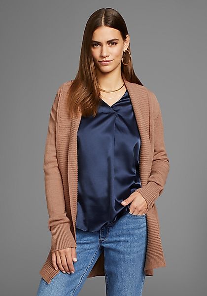 HECHTER PARIS Longstrickjacke mit Schalkragen günstig online kaufen