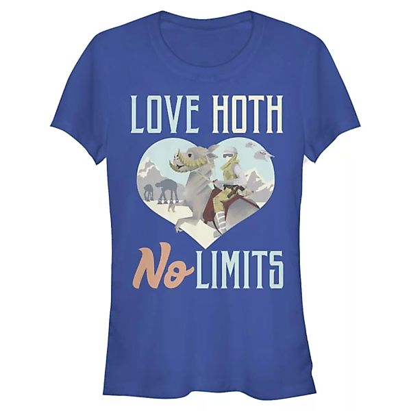 Star Wars - Text Hoth Love - Valentinstag - Frauen T-Shirt günstig online kaufen