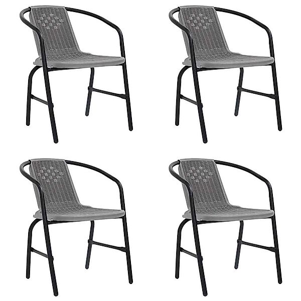 vidaXL 9-Tlg Garten-Essgruppe mit Kissen Beige Poly Rattan 3212495 günstig online kaufen