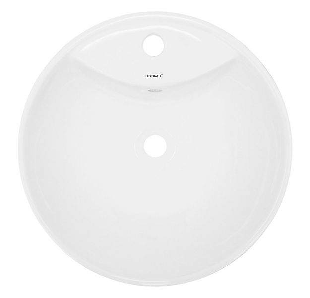 LuxeBath Waschbecken Aufsatzwaschbecken Spülbecken aus Keramik Einbaubecken günstig online kaufen