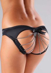 petite fleur gold Slip-Ouvert mit Strassketten günstig online kaufen
