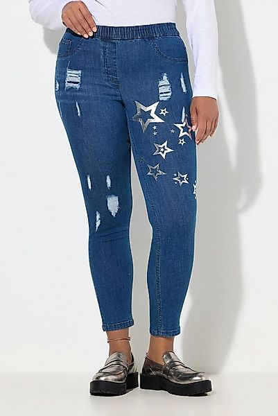 Angel of Style 5-Pocket-Jeans Jeggings Jule Slim Fit Metallic-Sterne Elasti günstig online kaufen