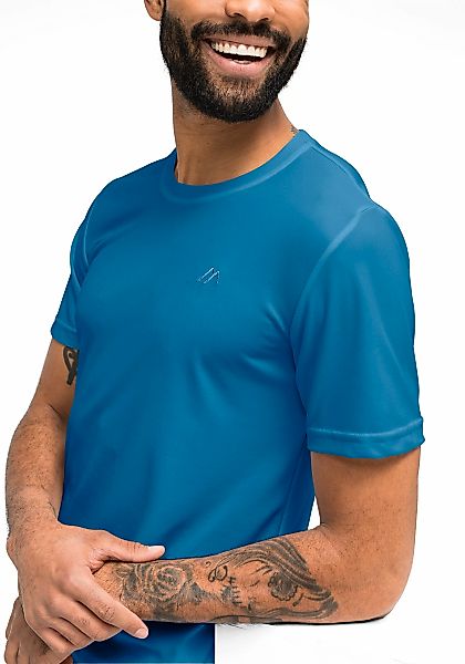 Maier Sports Funktionsshirt "Walter", Herren T-Shirt, rundhals pique Outdoo günstig online kaufen