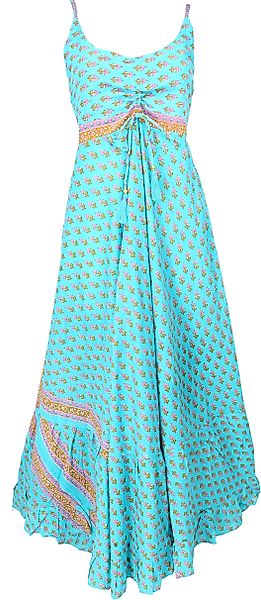 Guru-Shop Midikleid Luftiges Maxikleid, Boho Sommerkleid,.. günstig online kaufen