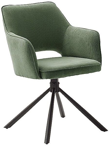 MCA furniture Esszimmerstuhl »LUZON« () (2er-Set), drehbar 180°, Belastbark günstig online kaufen