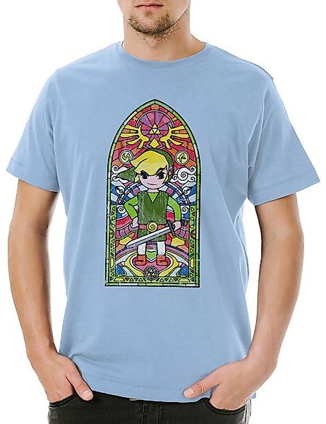 Urban Backwoods Print-Shirt Urban Backwoods Hyrule Church Herren T-Shirt He günstig online kaufen