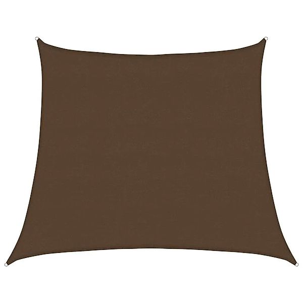 vidaXL Sonnensegel 160 g/m² Trapezform Braun 4/5x4 m HDPE 311821 günstig online kaufen