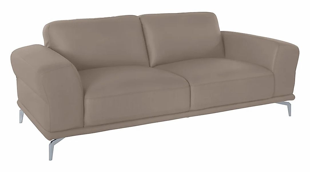 W.SCHILLIG 2,5-Sitzer »montanaa« mit Metallfüßen in Silber matt, Breite 212 günstig online kaufen