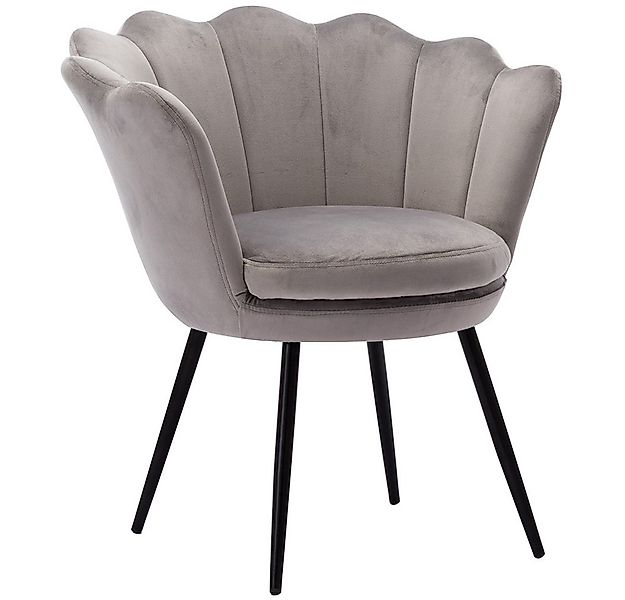 WAHSON OFFICE CHAIRS Loungesessel Sessel Weicher Samt Armlehnstuhl günstig online kaufen