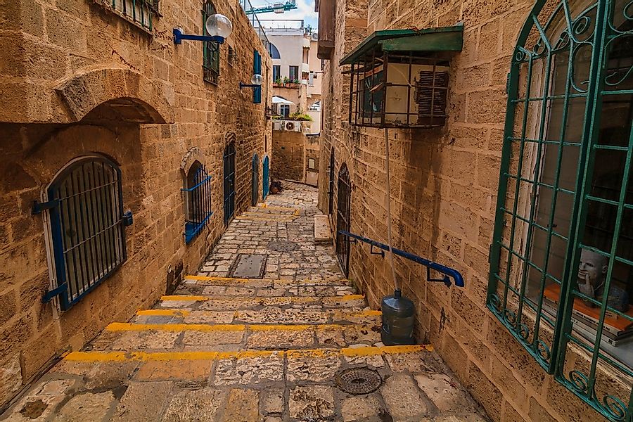 Papermoon Fototapete "Tel Aviv-Jaffa Alte Gasse" günstig online kaufen