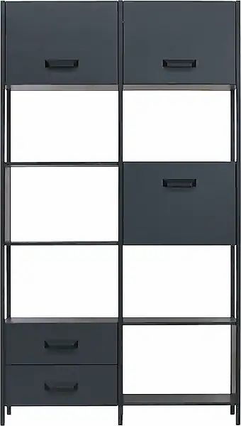 WOOOD Regal »Legacy« mit Schubladen, H 221 cm x B 125 cm günstig online kaufen