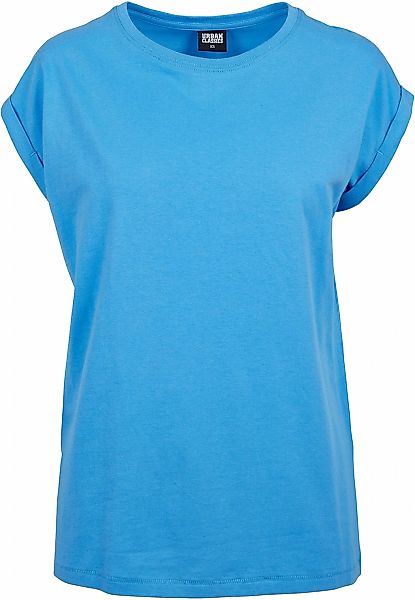 URBAN CLASSICS Kurzarmshirt "Urban Classics Damen Ladies Extended Shoulder günstig online kaufen