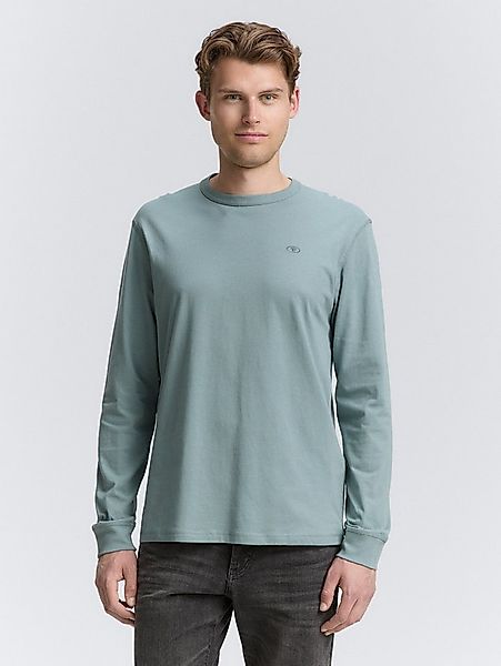 TOM TAILOR Langarmshirt T-Shirt Basic Langarmshirt aus Baumwolle günstig online kaufen