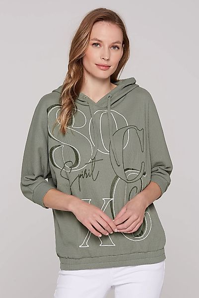 SOCCX Kapuzensweatshirt, mit Gummizug im Saum günstig online kaufen