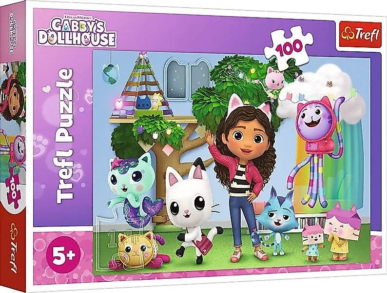 Trefl Puzzle Puzzle 100 - Gabby's günstig online kaufen