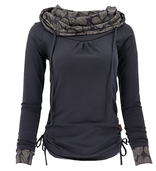 Guru-Shop Longsleeve Longshirt aus Bio-Baumwolle, Boho günstig online kaufen