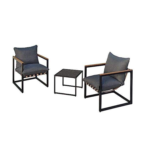 HTI-Living Gartenlounge-Set Terrassenmöbel für 2 Personen günstig online kaufen