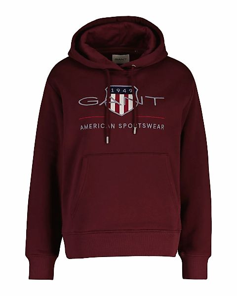 Gant Kapuzensweatshirt "ARCHIVE SHIELD HOODIE", Mit Kapuze mit Kordelzug günstig online kaufen