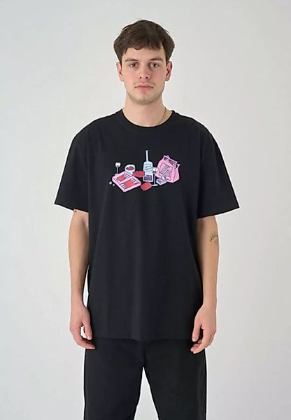 Cleptomanicx T-Shirt StillyLyfe mit buntem Frontprint günstig online kaufen