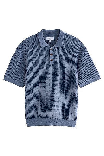 Next Poloshirt Kurzärmeliges Polohemd Regular Fit aus Baumwolle (1-tlg) günstig online kaufen