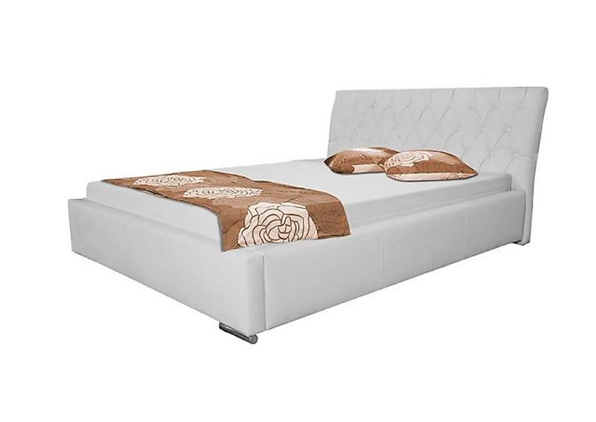 JVmoebel Bett Doppelbett Bett Polster Kunst Leder Bett Schlafzimmer Ehebett günstig online kaufen