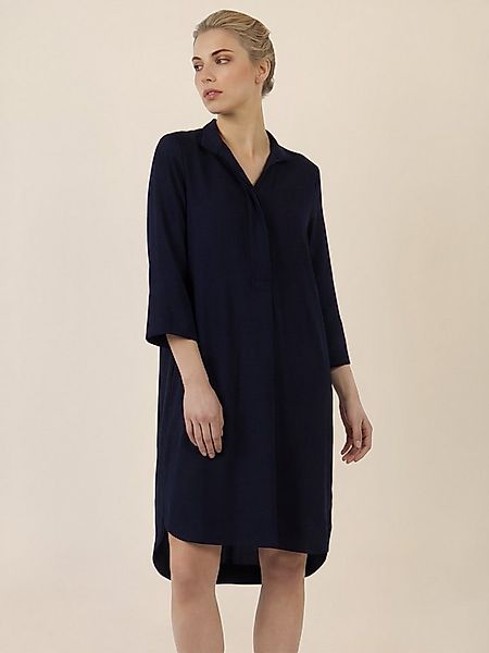 Apart Jerseykleid mit V-Ausschnitt und 3/4-Ärmeln günstig online kaufen