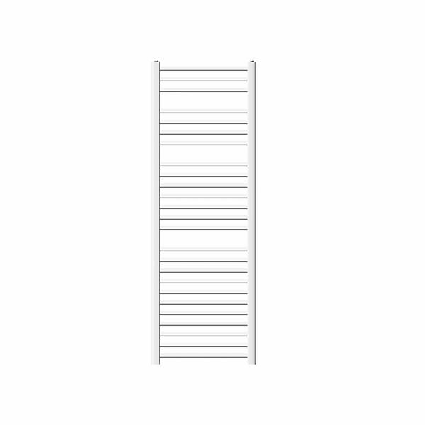 LuxeBath Badheizkörper 500x1500mm Weiß Gebogen Heizkörper mit Seitenanschlu günstig online kaufen