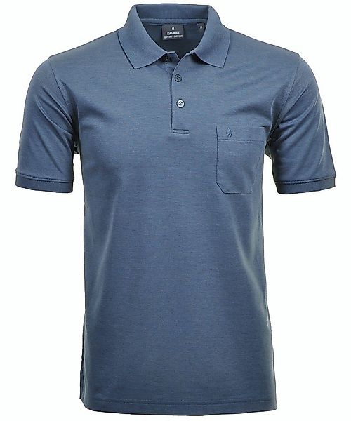 RAGMAN Sweatshirt Herren-Poloshirt Uni günstig online kaufen
