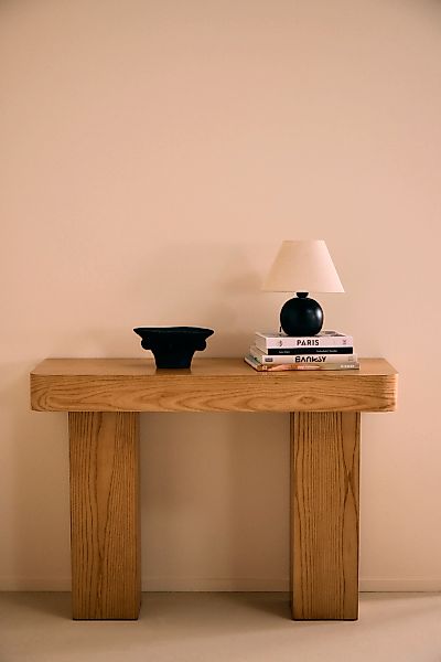 LeGer Home by Lena Gercke Konsolentisch "Selmia" massiv, in heller Holzopti günstig online kaufen