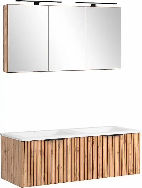 welltime Badmöbel-Set »Welltime, Carlton Waschtisch-Set, 80 oder 120 cm, ge günstig online kaufen