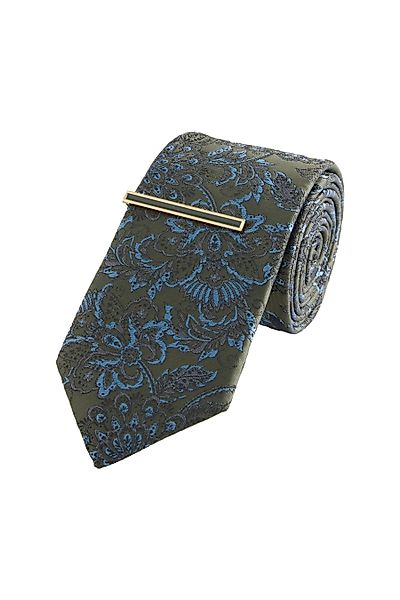 Next Krawatte Schmale Designer-Krawatte und Krawattenclip günstig online kaufen
