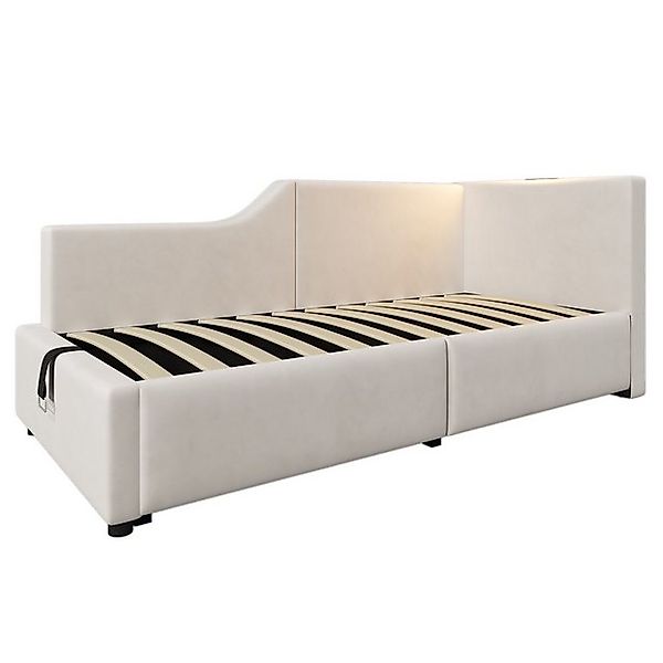 Gotagee Polsterbett Daybett Schlafsofa Stauraum Tagesbett Jugendbett Gästeb günstig online kaufen