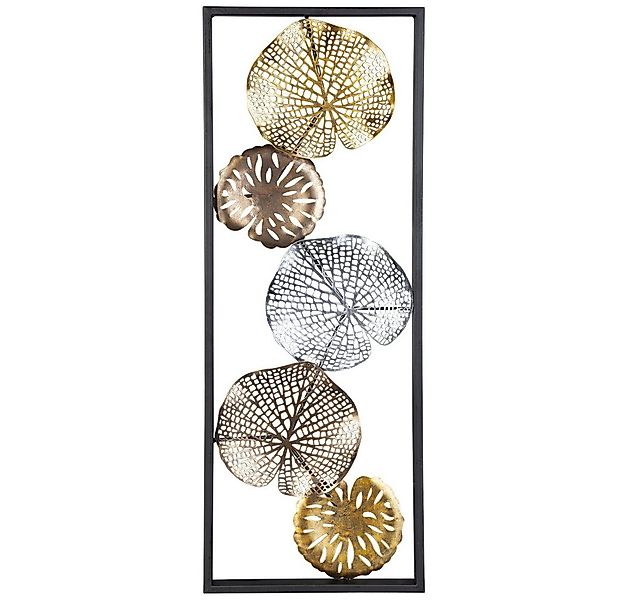 MICA Dekohänger Wanddeko - Seerosenblätter - 30 x 3 x 84 cm günstig online kaufen