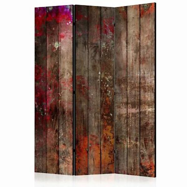 artgeist Paravent Stained Wood [Room Dividers] mehrfarbig Gr. 135 x 172 günstig online kaufen