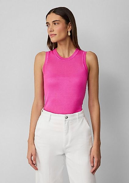 s.Oliver Muskelshirt Strickpullunder Feinstrick-Top aus Viskose im Slim Fit günstig online kaufen