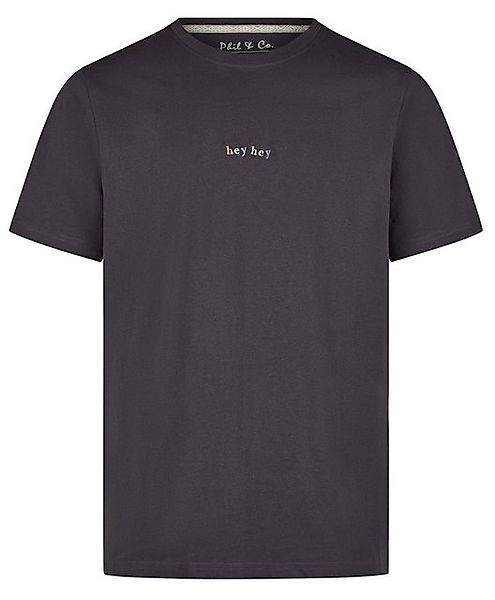 Phil & Co. Pyjamaoberteil Herren Pyjamashirt mit kurzem Arm (1-tlg) Baumwol günstig online kaufen